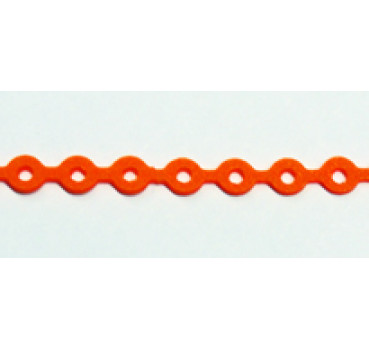 elastische Kette orange Gr. 2 4,5 m